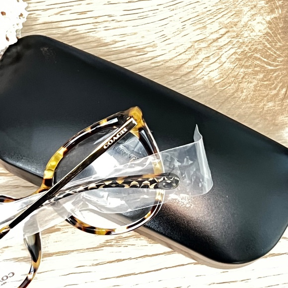 Coach Eyeglasses HC 6125F 5519 53 Spotty Tortoise Signature C Frame [53-18-140] - Picture 6 of 8